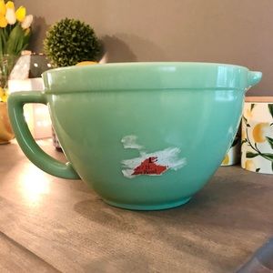 Fire king jadeite batter bowl 2000 SOLD